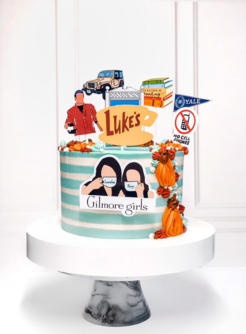 Pastel temático boda pequeña CDMX The Baking Room